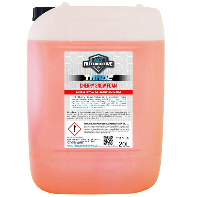 SF01 Cherry Snow Foam 20L HLS Automotive